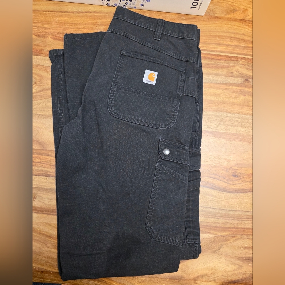 Carhartt Men's Black Relaxed Fit Pants 36x36